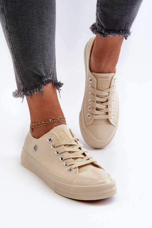 Modelo clásico Zapatos de ocio Big Star NN274286 beige