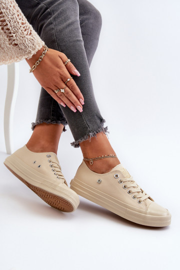 Modelo clásico Zapatos de ocio Big Star NN274286 beige 2