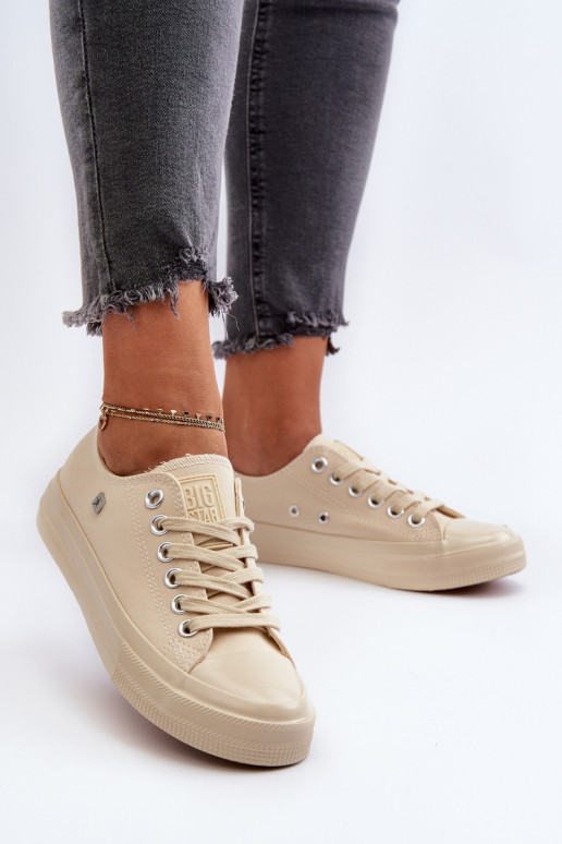 Modelo clásico Zapatos de ocio Big Star NN274286 beige