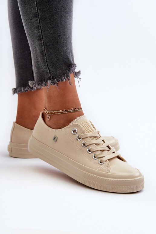 Modelo clásico Zapatos de ocio Big Star NN274286 beige