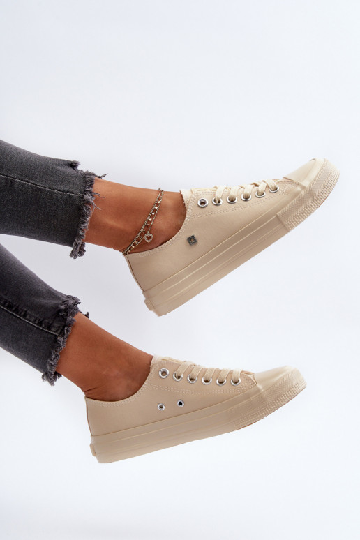 Modelo clásico Zapatos de ocio Big Star NN274286 beige