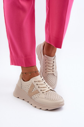 calzado deportivo Eleonori beige