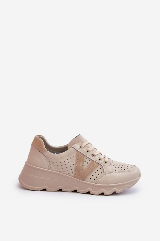 calzado deportivo Eleonori beige