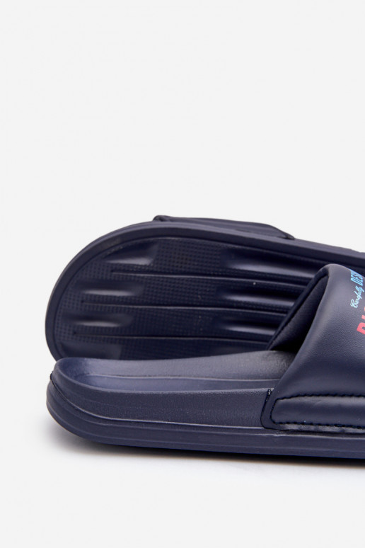 Zapatillas ligeras Zapatillas infantiles Big Star NN374516 azul oscuro