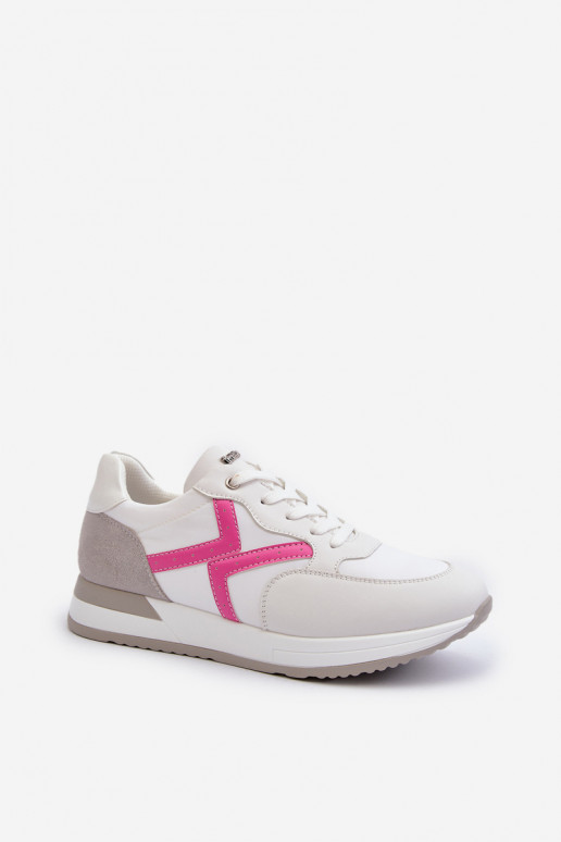Zapatillas modelo zapatos con plataforma INBLU IN000362 color blanco