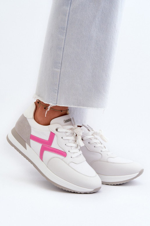 Zapatillas modelo zapatos con plataforma INBLU IN000362 color blanco