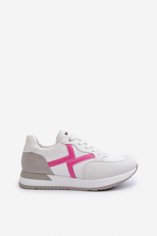 Zapatillas modelo zapatos con plataforma INBLU IN000362 color blanco