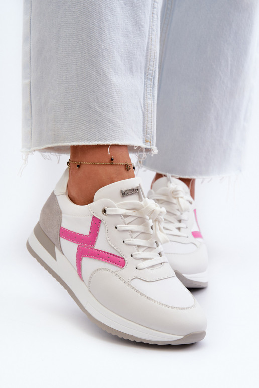 Zapatillas modelo zapatos con plataforma INBLU IN000362 color blanco