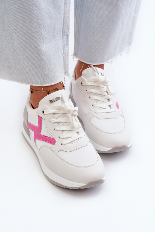 Zapatillas modelo zapatos con plataforma INBLU IN000362 color blanco