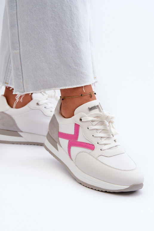 Zapatillas modelo zapatos con plataforma INBLU IN000362 color blanco