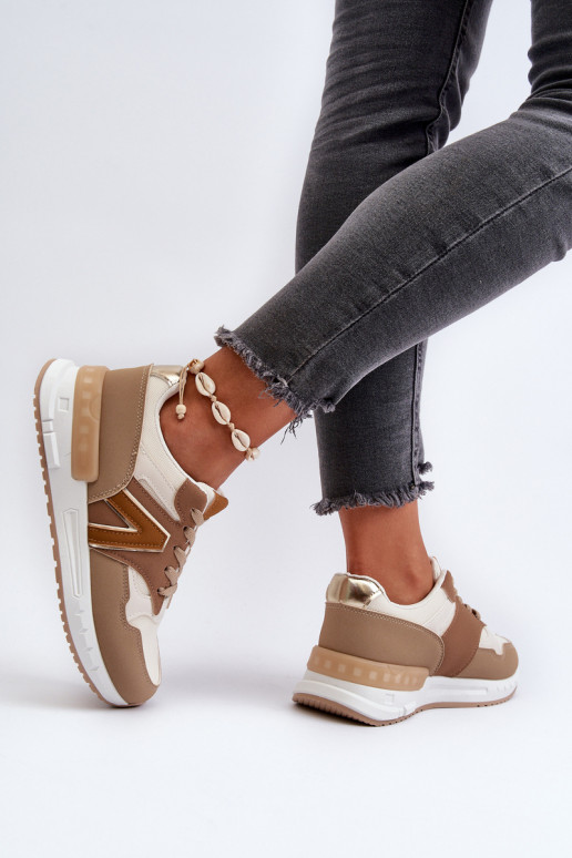 Zapatillas modelo zapatos fabricadas en ecopiel color marrón Vinelli Zapatillas modelo zapatos fabricadas en ecopiel color marrón Vinelli