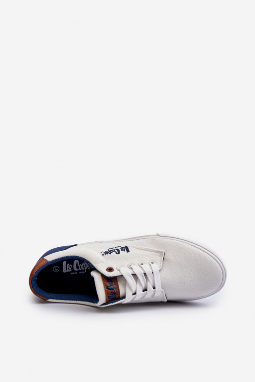 Zapatos casual Lee Cooper LCW-24-02-2140 color blanco