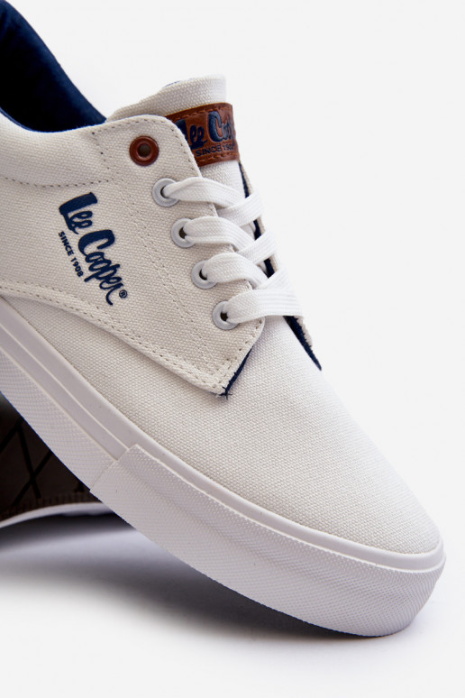Zapatos casual Lee Cooper LCW-24-02-2140 color blanco