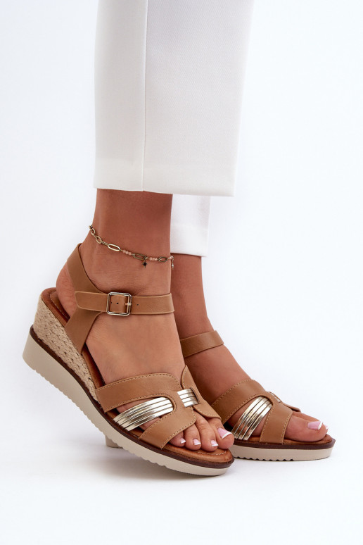 Sandalias mujer marrones Starlenna