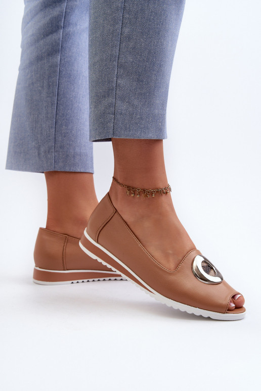 Zapatos con adornos Eco beige Biolita