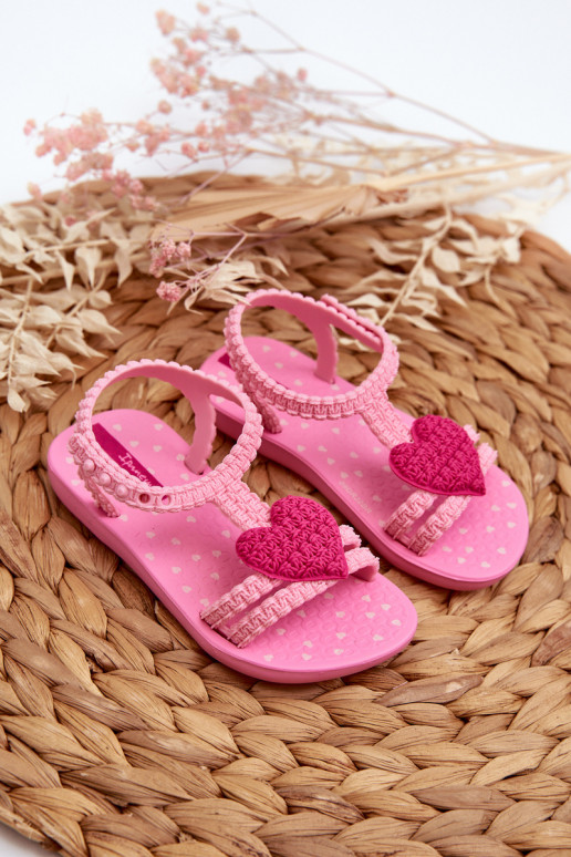 sandalias Infantil con corazones 81997 Ipanema My First Baby rosa