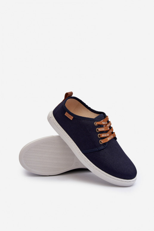 Zapatillas deportivas de hombre Big Star NN176002 Memory Foam System azul oscuro Zapatillas deportivas de hombre Big Star NN176002 Memory Foam System azul oscuro