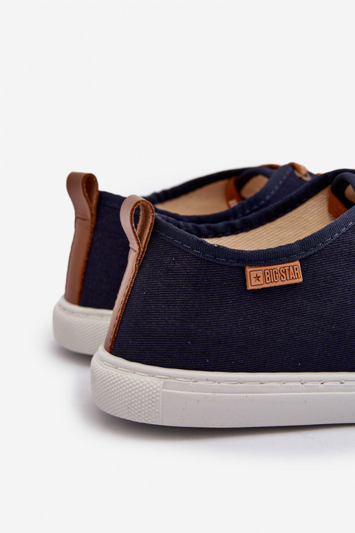 Zapatillas deportivas de hombre Big Star NN176002 Memory Foam System azul oscuro Zapatillas deportivas de hombre Big Star NN176002 Memory Foam System azul oscuro