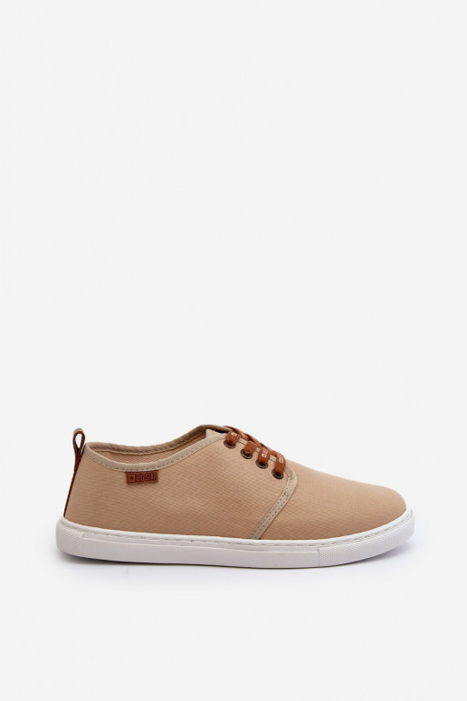Zapatillas deportivas de ocio para hombre Big Star NN176001 Memory Foam System beige