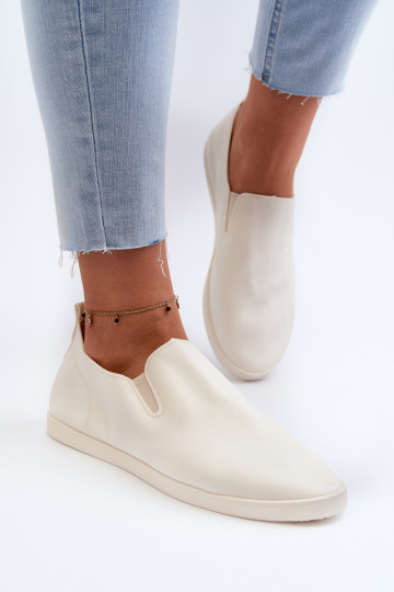 Zapatillas casual zapatos Slip-On beige Lovinia