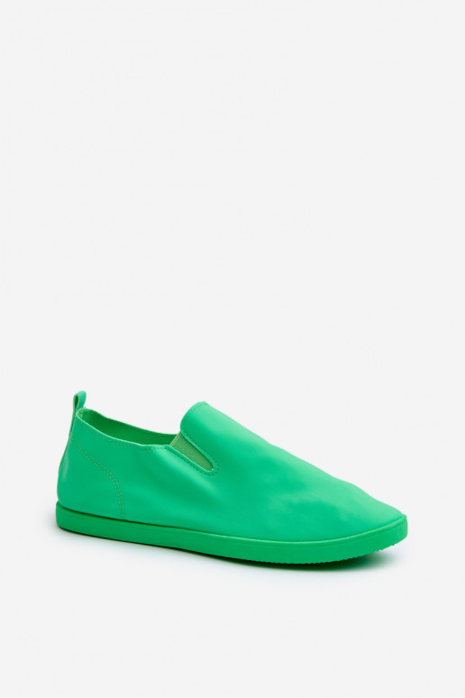 Calzado deportivo calzado casual Slip-On color verde Lovinia