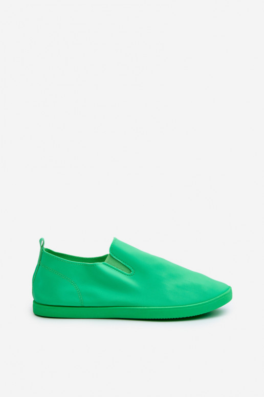 Calzado deportivo calzado casual Slip-On color verde Lovinia