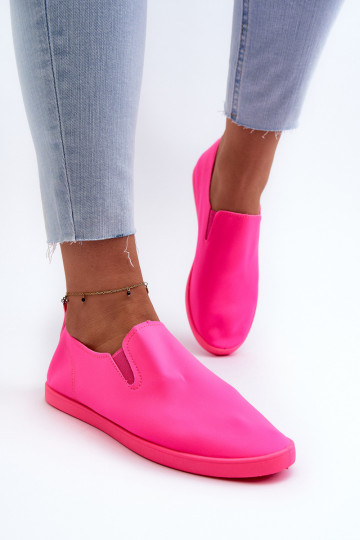 Zapatillas casual zapatos Slip-On color rosa Lovinia