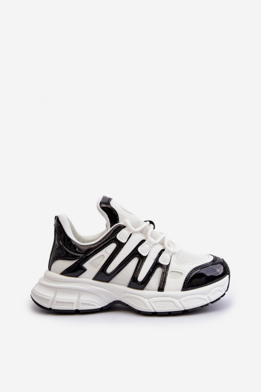 Zapatillas modelo zapatos Color blanco-negro Ahmani