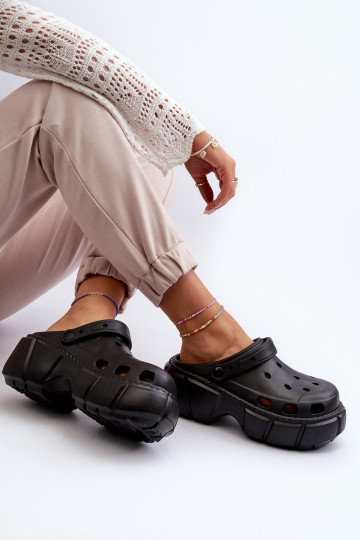 Zapatillas de mujer Zapatillas ligeras con modernas suelas macizas en color negro Witima 2