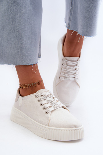 Zapatos de ocio VISCOELÁSICO SISTEMA BIG STAR NN276001 color blanco