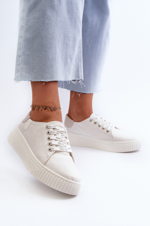 Zapatos de ocio VISCOELÁSICO SISTEMA BIG STAR NN276001 color blanco