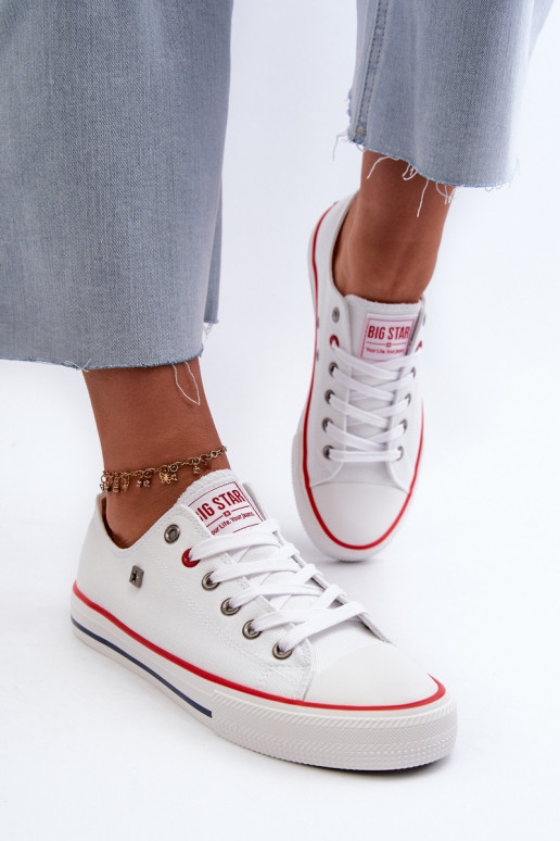 Zapatos de ocio Big Star NN274656 HI-POLY SYSTEM color blanco