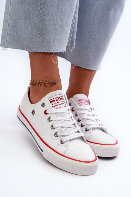 Zapatos de ocio Big Star NN274656 HI-POLY SYSTEM color blanco