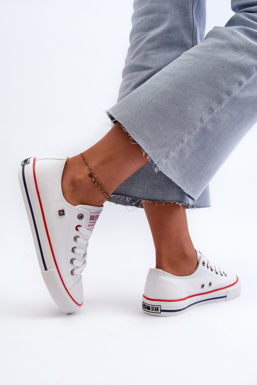 Zapatos de ocio Big Star NN274656 HI-POLY SYSTEM color blanco