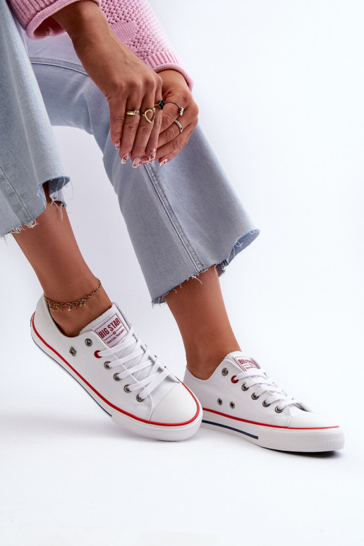 Zapatos de ocio Big Star NN274656 HI-POLY SYSTEM color blanco