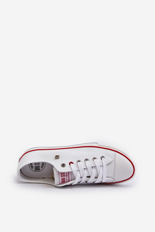 Zapatos casual hombre Big Star NN174301 HI-POLY SYSTEM color blanco