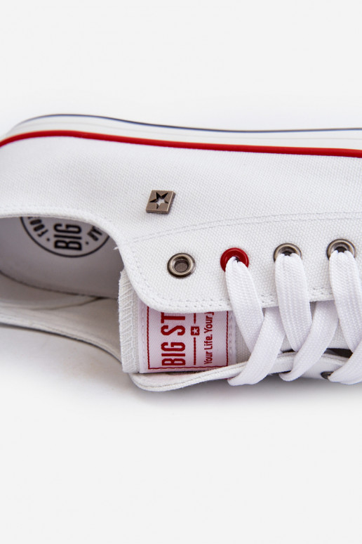 Zapatos casual hombre Big Star NN174301 HI-POLY SYSTEM color blanco