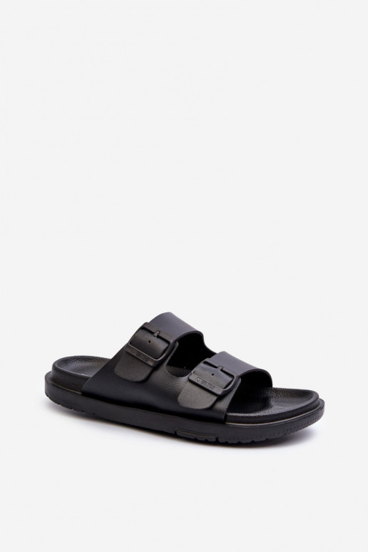 Pantuflas ligeras con hebillas Big Star NN274A750 color negro