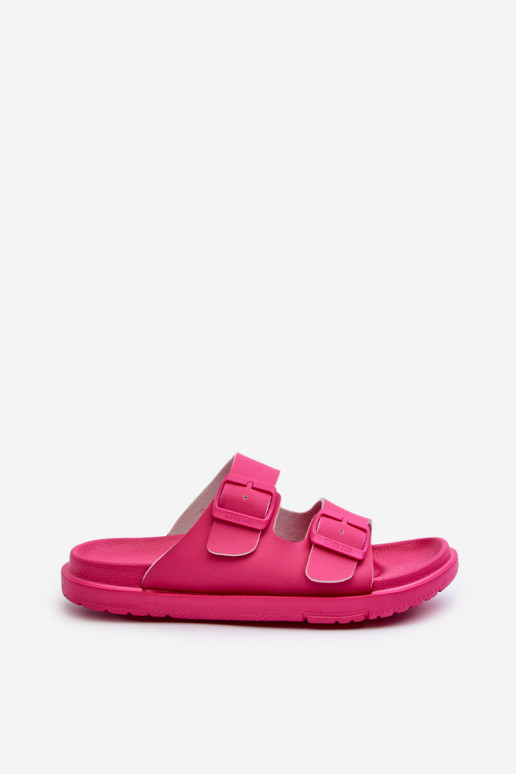Pantuflas ligeras con hebillas Big Star NN274A754 color rosa