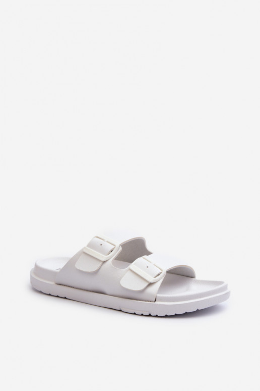 Zapatillas de casa ligeras con hebillas Big Star NN274A751 color blanco