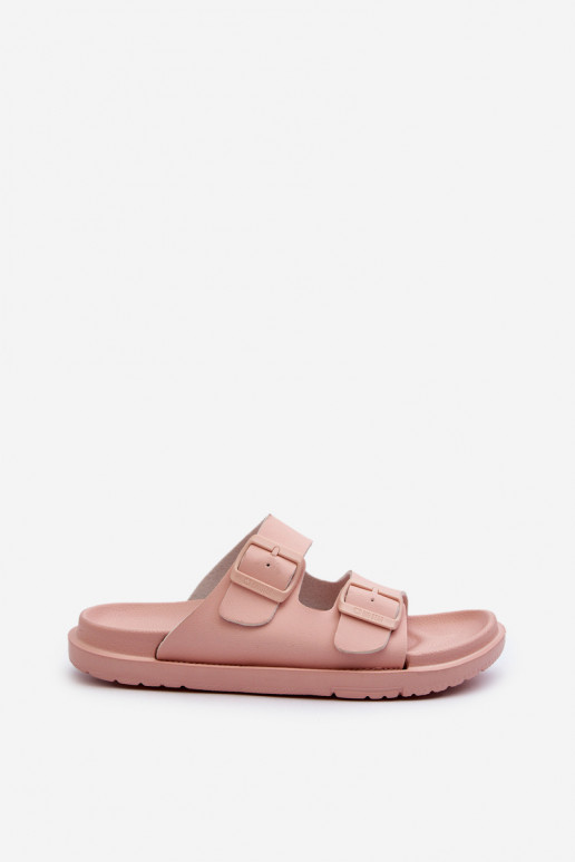 Pantuflas ligeras con hebillas Big Star NN274A753 color rosa