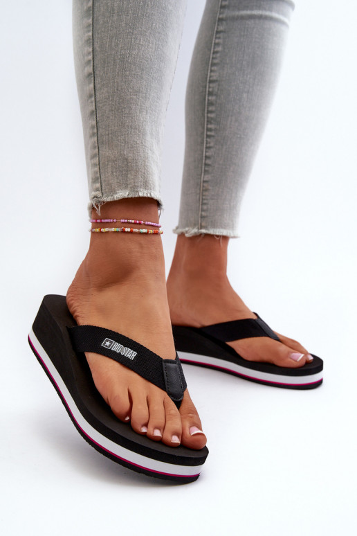 Pantuflas Big Star JJ274A332 negro