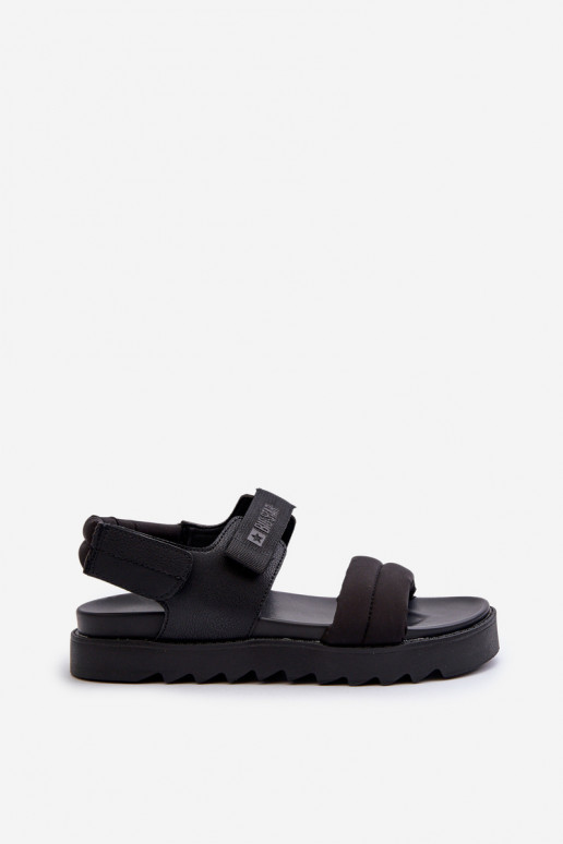 Sandalias de mujer con plataforma Big Star NN274750 color negro