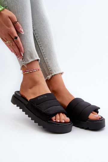 Zapatillas con plataforma Big Star NN274772 color negro 2