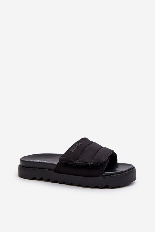 Zapatillas con plataforma Big Star NN274772 color negro
