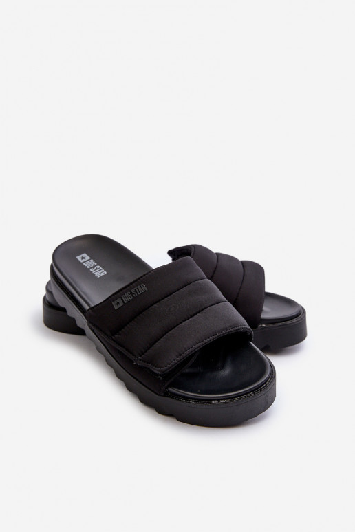 Zapatillas con plataforma Big Star NN274772 color negro