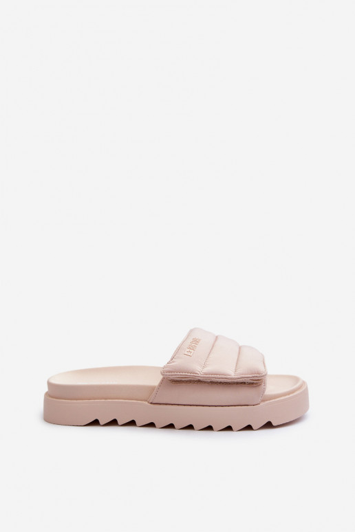 Zapatillas con plataforma Big Star NN274773 beige Zapatillas con plataforma Big Star NN274773 beige