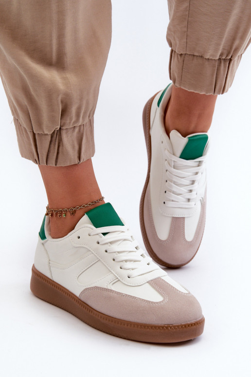 Zapatillas modelo zapatos calzado deportivo color blanco Uvetta