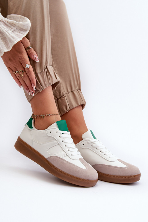 Zapatillas modelo zapatos calzado deportivo color blanco Uvetta