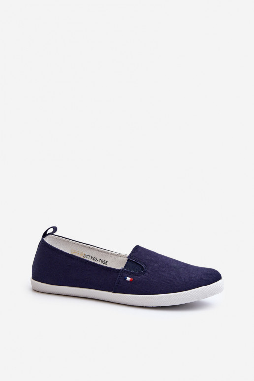 Zapatillas casual zapatos Slip-On color azul oscuro Adrancia
